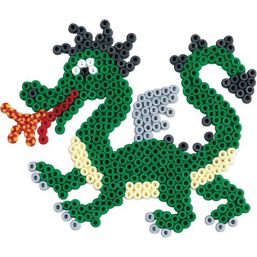 Hama Midi Plaques Blister Gm Dauphin, Dragon, Hippocampe, Grenouille