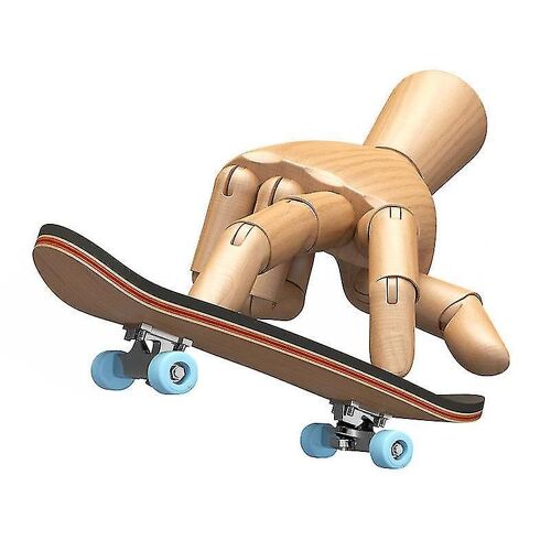 Finger Skateboarding Wooden Fingerboard Deck Stents Scooter Desk Novelty Toys