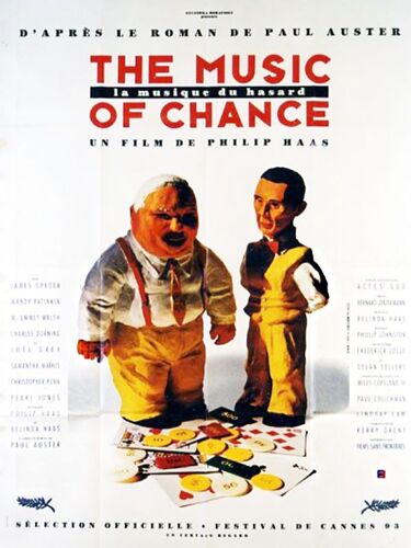 La Musique Du Hasard / The Music Of Chance - Véritable Affiche De Cinéma Pliée - Format 40x60 Cm - De Philip Haas Avec James Spader, Mandy Patinkin, M. Emmet Walsh, Paul Auster - 1993