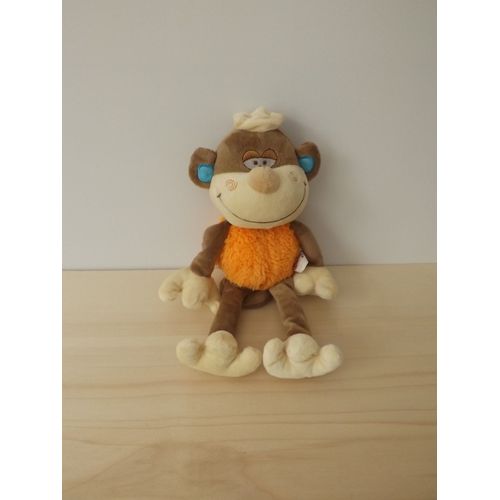 Doudou Singe Multicolore Bengy
