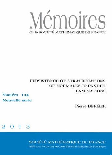 Mémoires De La Smf N° 134/2013 - Persistence Of Stratification Of Normally Expanded Laminations