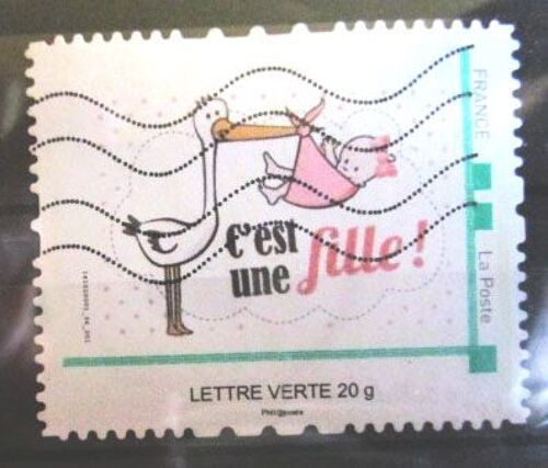 Timbre De Collector: C'est Une Fille
