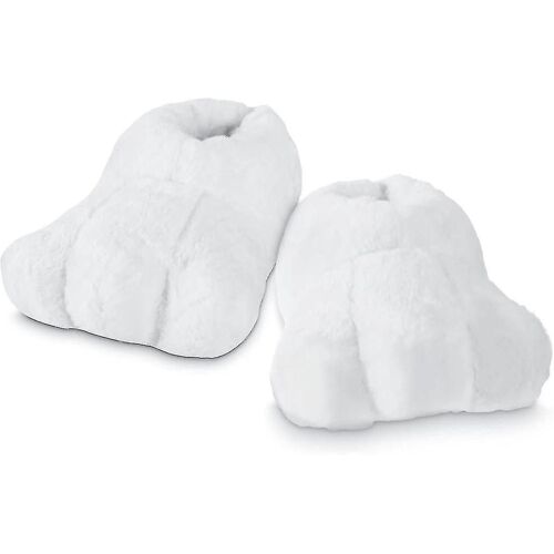 Pâques Adult Bunny Chaussures Lapins Chaussures Pieds De Lapin Pantoufles Blanc Costume Pantoufles Adult Cartoon Pieds