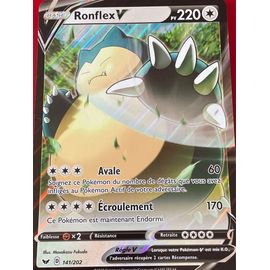 Carte Pokemon Jumbo Ronflex V 141/202