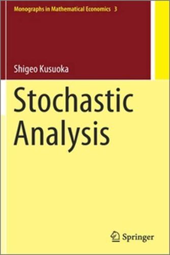 Stochastic Analysis