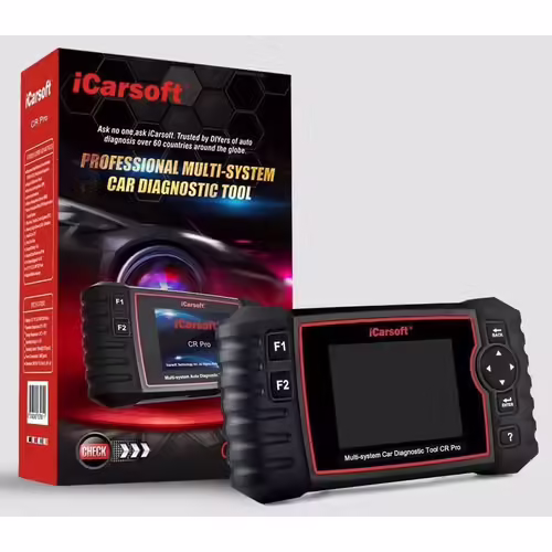 Valise Diagnostic Officielle Cr Pro Voiture Scanner Obd2 Multi-Marque Icarsoft