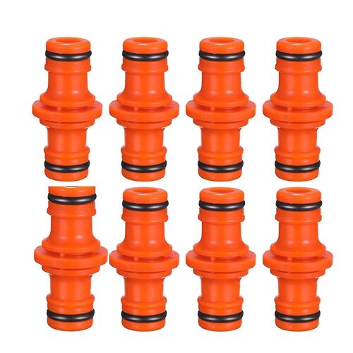 1/2 Inch Garden Connector Reusable Plastic Connector Gardening Tool8pcs