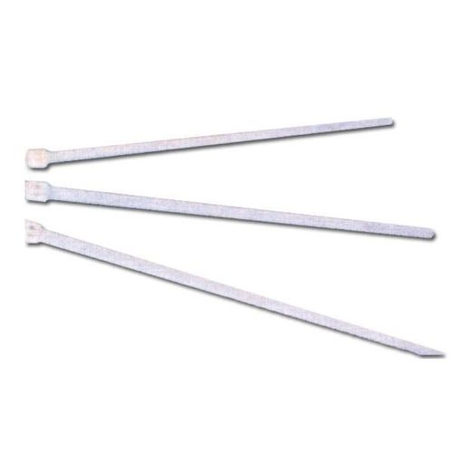 MCL Samar 9SC/C25-10N - Attache câble - 2,5 x 100 mm, sans porte-étiquette noir - 10 cm (pack de 100)