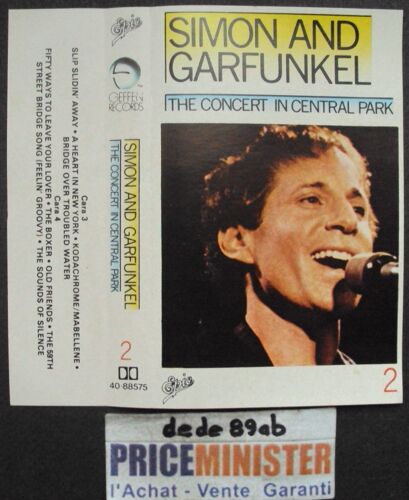 Simon And Garfunkel - The Concert In Central Park - Vol 2 . (Cassette Audion C B S Madrid Espagne)