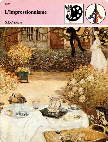 Fiche Edito-Service Histoire L'impressionnisme Xixème Siècle