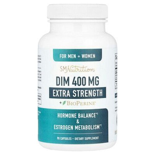 Smnutrition, Dim, Extrapuissant, 400 Mg, 90 Capsules 