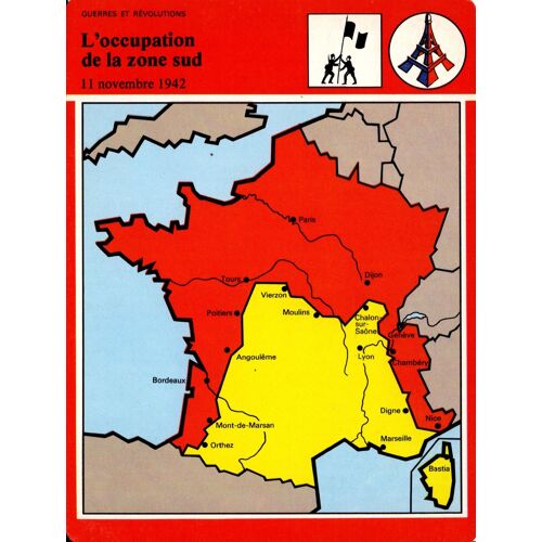 Fiche Edito-Service Histoire L'occupation De La Zone Sud 11 Novembre 1942
