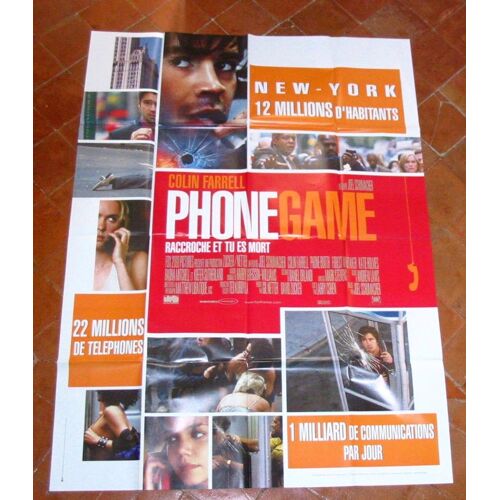 Phone Game - Affiche Originale 160x120 - Colin Farrell
