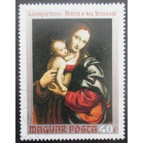 Hongrie N°2136 Tableau Religieux Oblitéré