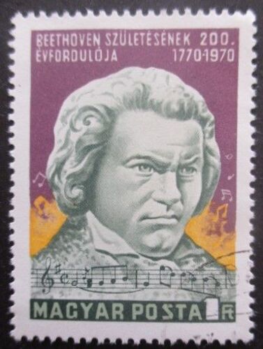 Hongrie N°2106 Beethoven Oblitéré