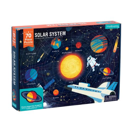 Puzzle 70p Geographie Systeme Solaire