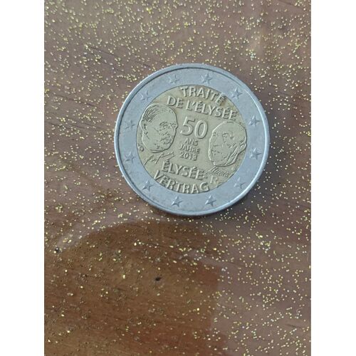 Pièce 2€ Traité De L’Élysée 50 Ans, 2013