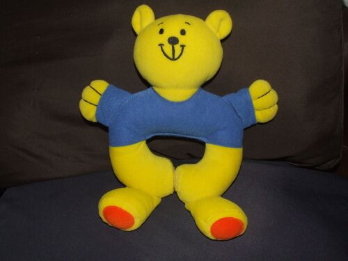 Ours Jaune Bleu Grelot