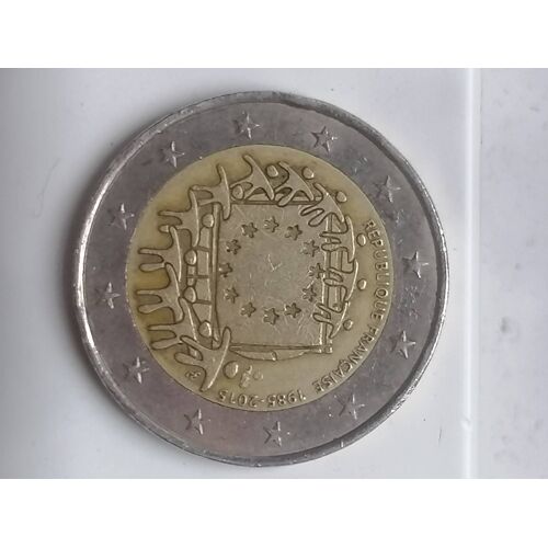 Pièce 2 Euros Rare République Française 1985 2015