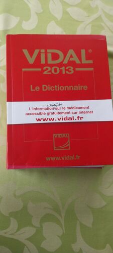 Dictionnaire Vidal 2013