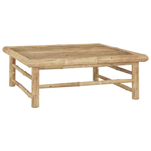 Vidaxl Table De Jardin 65x65x30 Cm Bambou