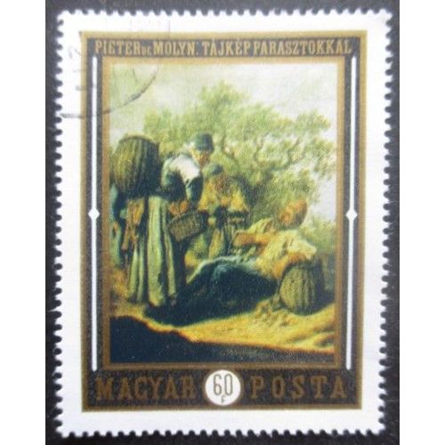 Hongrie N°2084 Tableau Oblitéré