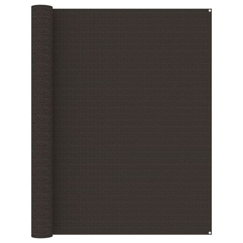 Vidaxl Tapis De Tente 250x350 Cm Marron