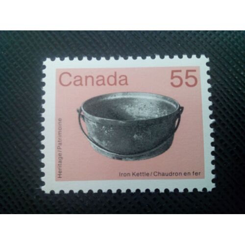 Timbre Canada Yt 999 Objets Du Patrimoine 1987 ( 020505 )