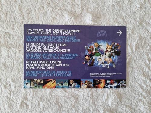 Carte Vip Du Jeu Super Smash Bros - Mêlée Nintendo Game Cube