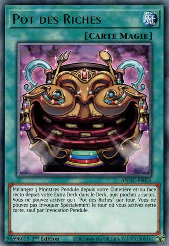 Yugioh! Angu-Fr055 Pot Des Riches