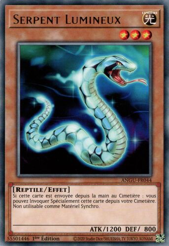 Yugioh! Angu-Fr044 Serpent Lumineux