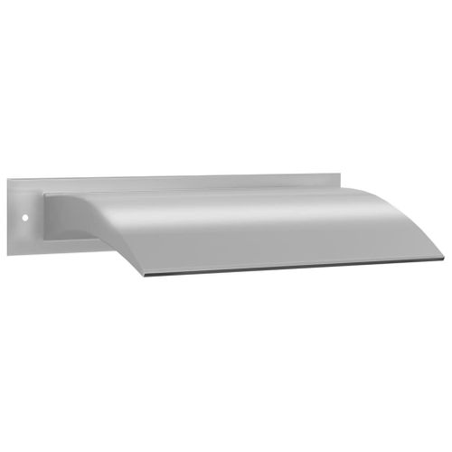 VidaXL Fontaine de piscine Argenté 45x9x26 cm Acier inoxydable