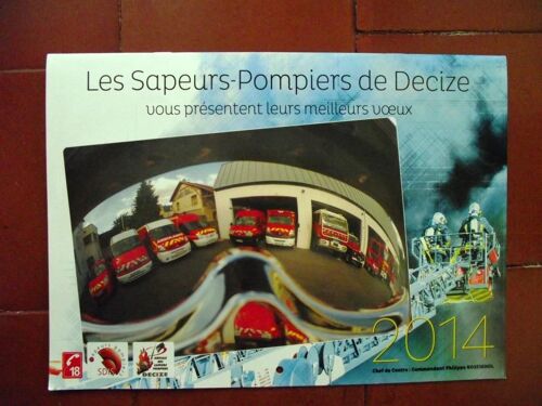 Calendrier Des Sapeurs De Decize Année 2014