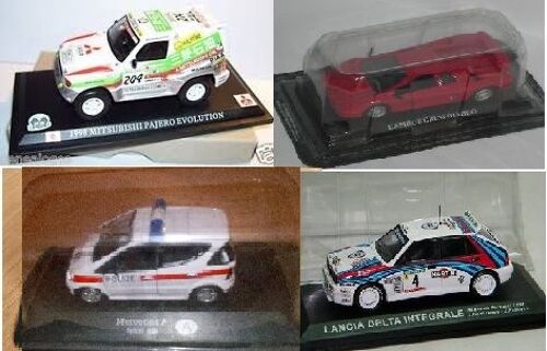 Lot 4 Voitures Altaya: 1/43é