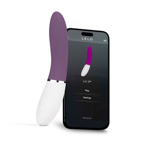 Vibromasseur Connecté Liv 3 Violet - Lelo - Violet