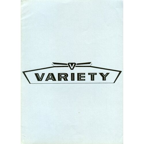 Variety, Dossier De Presse, De Bette Gordon, Avec Sandy Mcleod, Will Patton, Richard Davidson