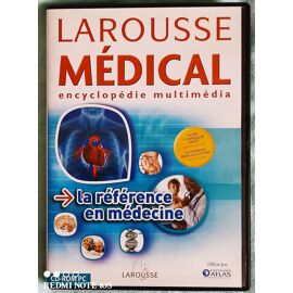 Cd-Rom Pc Larousse Médical Encyclopédie Multimédia