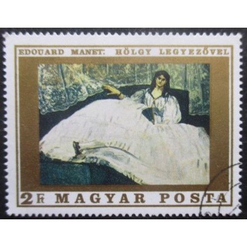Hongrie N°2047 Tableau De Manet Oblitéré