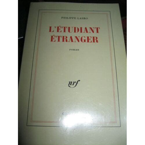 L'etudiant Etranger