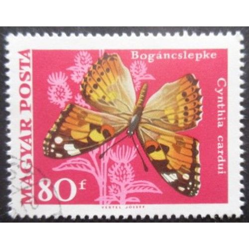 Hongrie N°2036 Papillon Oblitéré