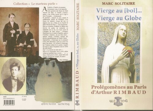 Vierge Au Bol.. Vierge Au Globe" - Prolegomenes Au Paris D'arthur Rimbaud