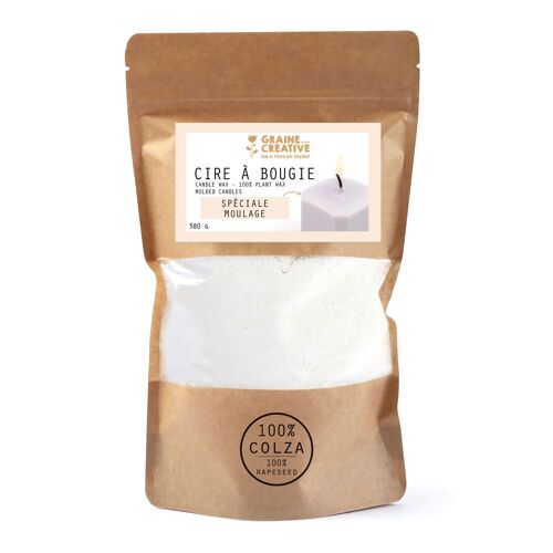 Cire À Bougie Végétale Cire De Moulage Colza 380 G
