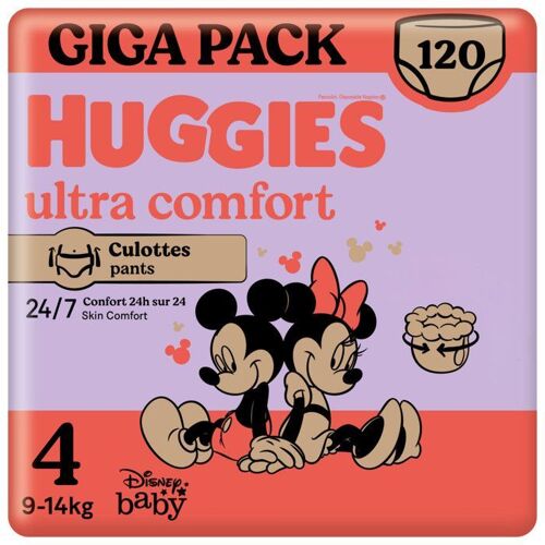 Culottes Bébé Huggies Ultra Comfort Pants Taille 4 (30x4)