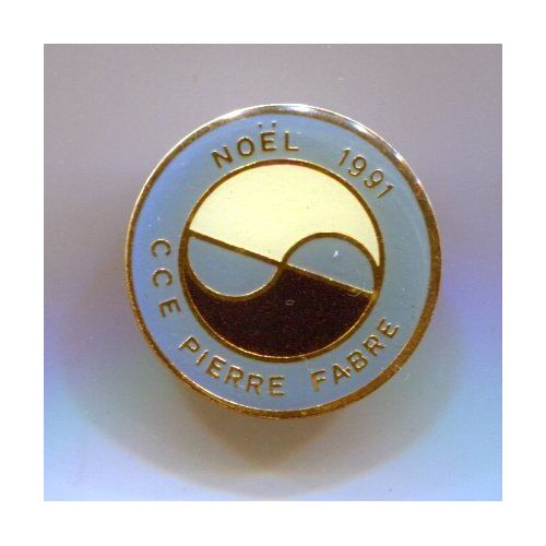 Pins Noël 1991 Cce Pierre Fabre