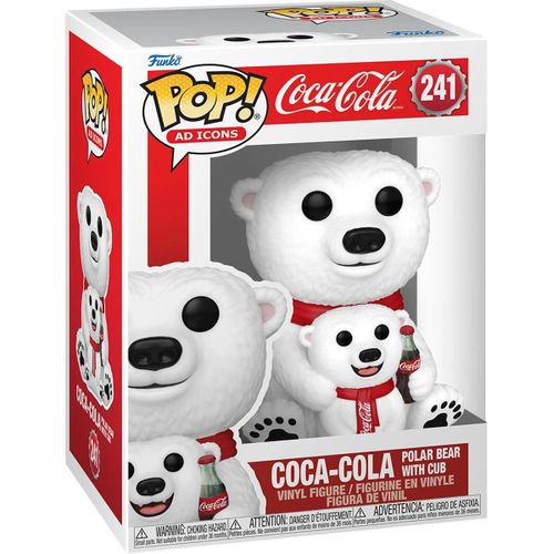 Figurine Funko Pop - Icônes De Pub N°241 - Ours Polaire Coca-Cola (81063)