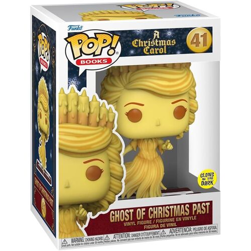 Figurine Funko Pop - Le Drôle De Noël De Scrooge N°41 - Fantôme Des Noëls Passés - Glow In The Dark (81141)