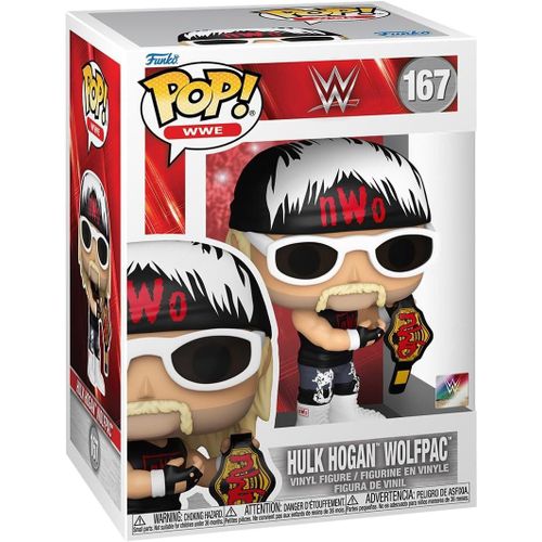 Figurine Funko Pop - Wwe N°167 - Hulk Hogan Wolfpac (79624)