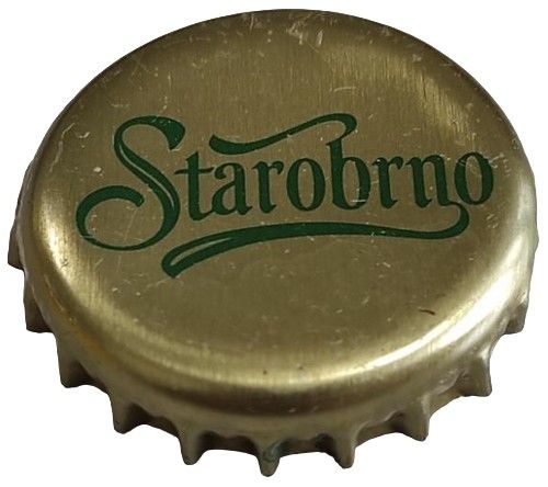 République Tchèque Capsule Bière Beer Crown Cap Pivovar Starobrno Brno Su