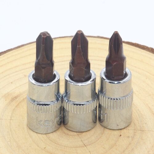 3pcs-ph1-2-3 - Pozidriv Embouts de tournevis Phillips, douille'entraînement, outils à main
