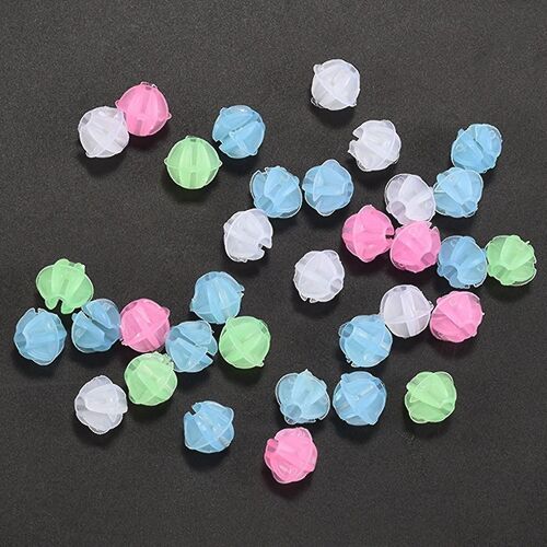 108pcs Bike Spoke Beads,Colorful Bicycle Wheel Spoke Beads Plastic Clip Beads Spoke Decoration Bike